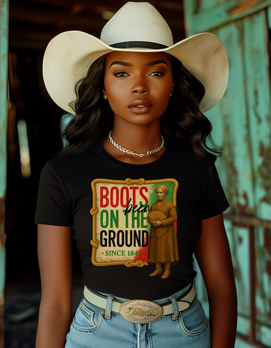 JUNETEENTH BOOTS BEEN ON THE GROUND